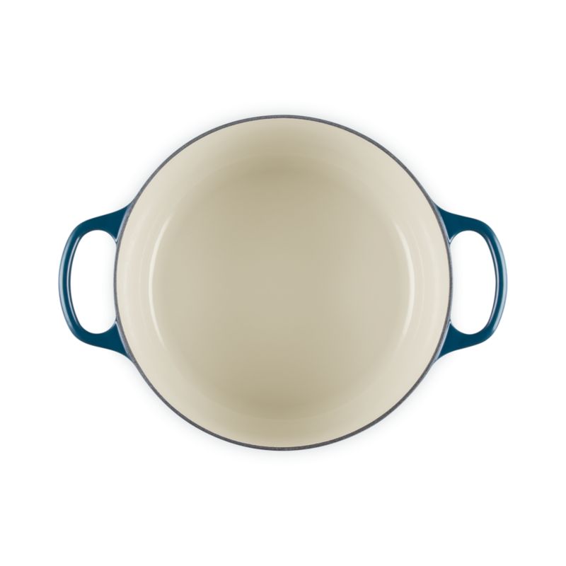 Le Creuset ® Signature 4.5-Qt. Nuit Tree Embossed Enameled Cast Iron Dutch Oven - image 3 of 7