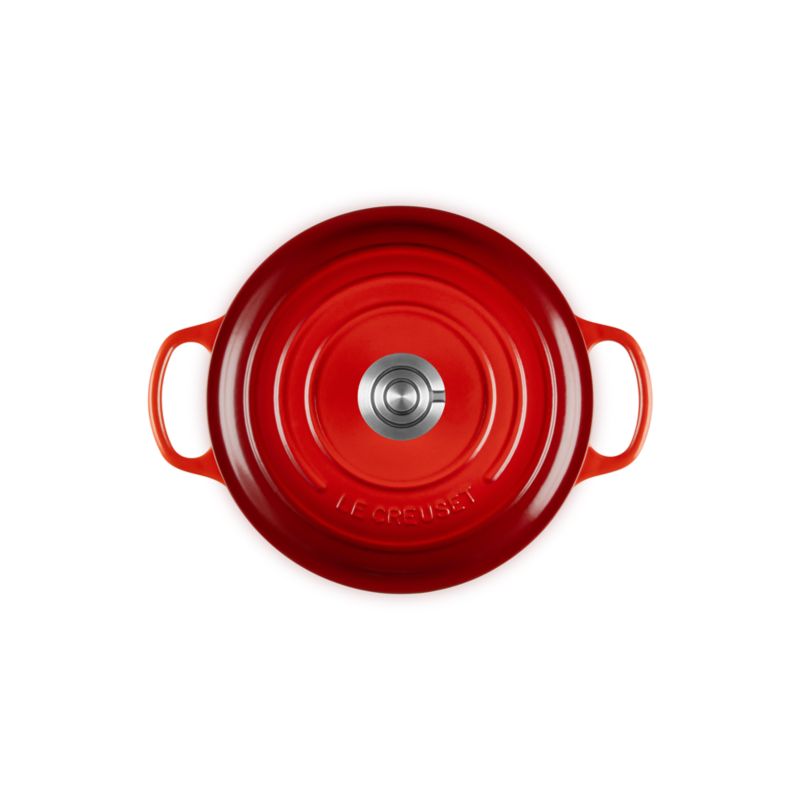 Le Creuset ® Signature 4.5-Qt. Cerise Enameled Cast Iron Round Dutch Oven - image 2 of 11