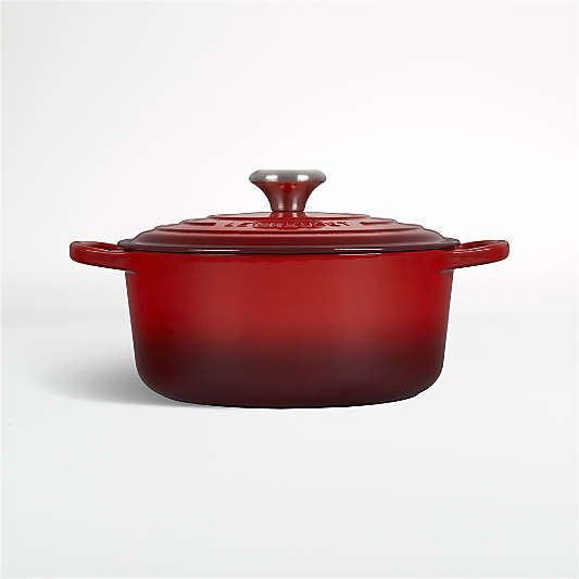 Le Creuset ® Signature 4.5-Qt. Cerise Red Enameled Cast Iron Dutch Oven