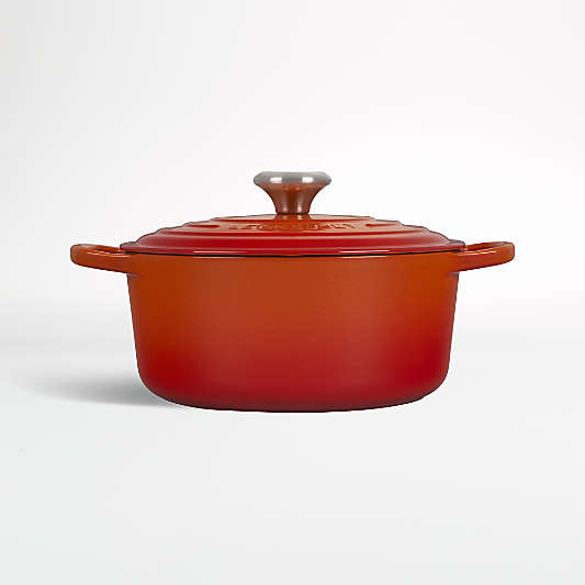 Le Creuset ® Signature 4.5-Qt. Flame Orange Enameled Cast Iron Dutch Oven