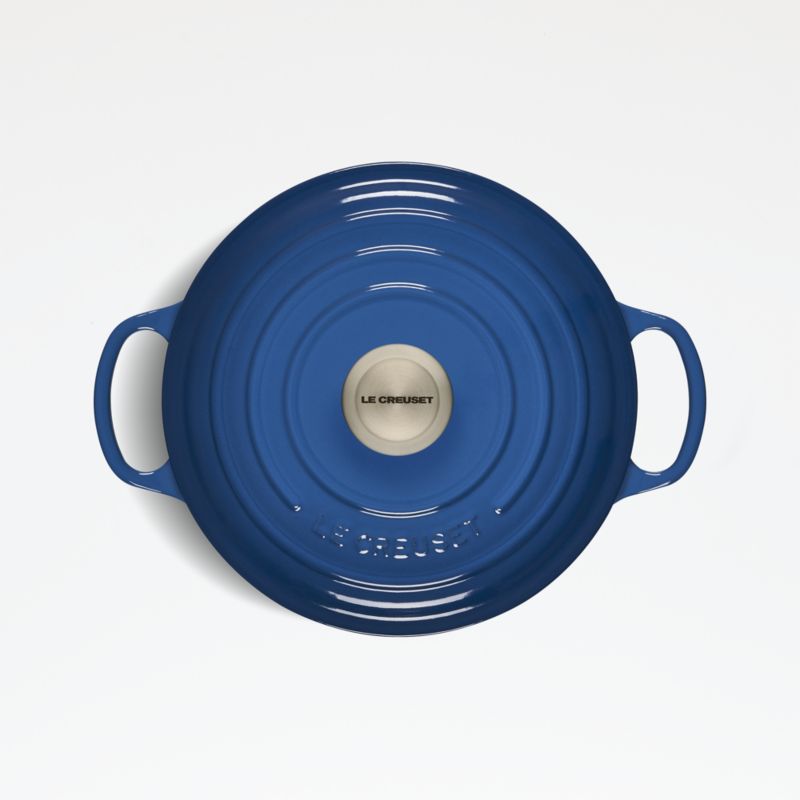 Le Creuset ® Signature 4.5-Qt. Marseille Enameled Cast Iron Round Dutch Oven - image 5 of 9