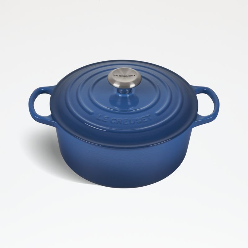Le Creuset ® Signature 4.5-Qt. Marseille Enameled Cast Iron Round Dutch Oven - image 1 of 9