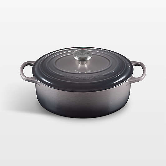 Le Creuset ® Signature 3.5-Qt. Oyster Enameled Cast Iron Braiser