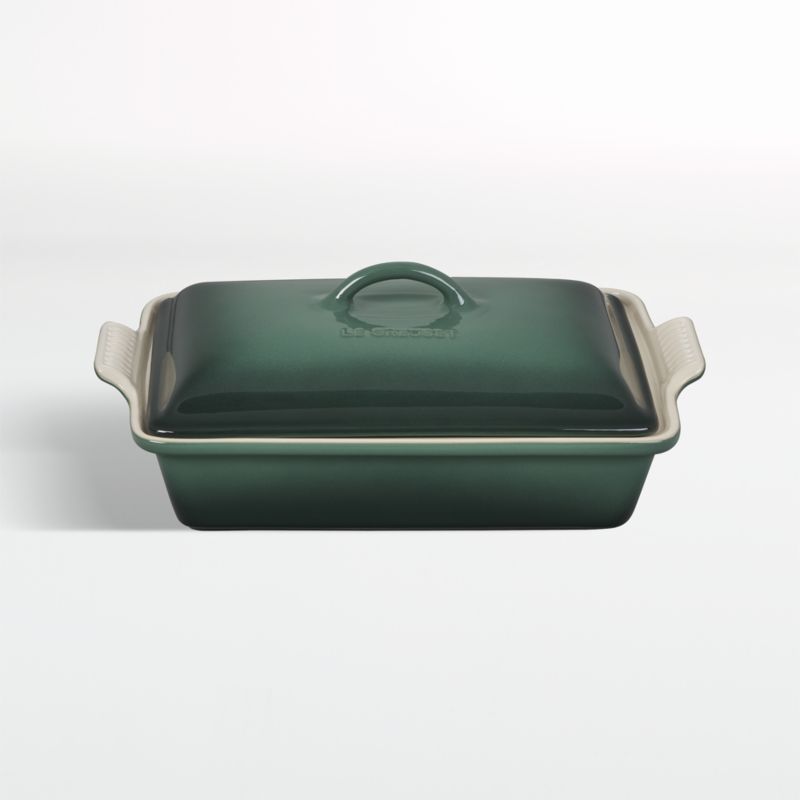 Le Creuset ® 4-Qt. Heritage Artichaut Covered Rectangle Baking Dish - image 2 of 6