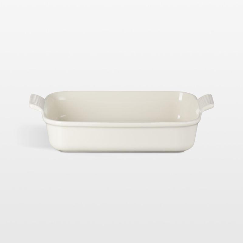 Le Creuset Heritage 4-Qt. Cream Rectangular Casserole Baking Dish - image 0 of 3