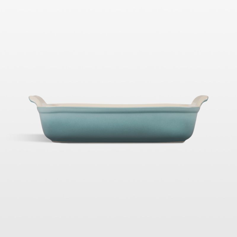 Le Creuset ® 4-Qt. Heritage Sea Salt Rectangular Casserole Dish - image 0 of 2