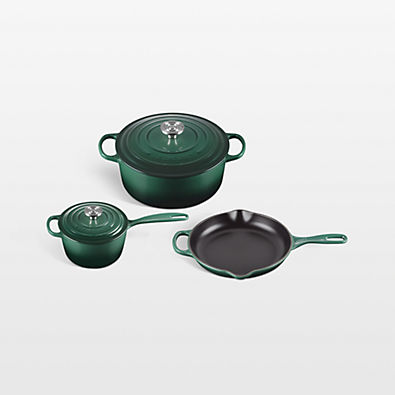 View Le Creuset ® Signature Artichaut Enameled Cast Iron 5-Piece Cookware Set details