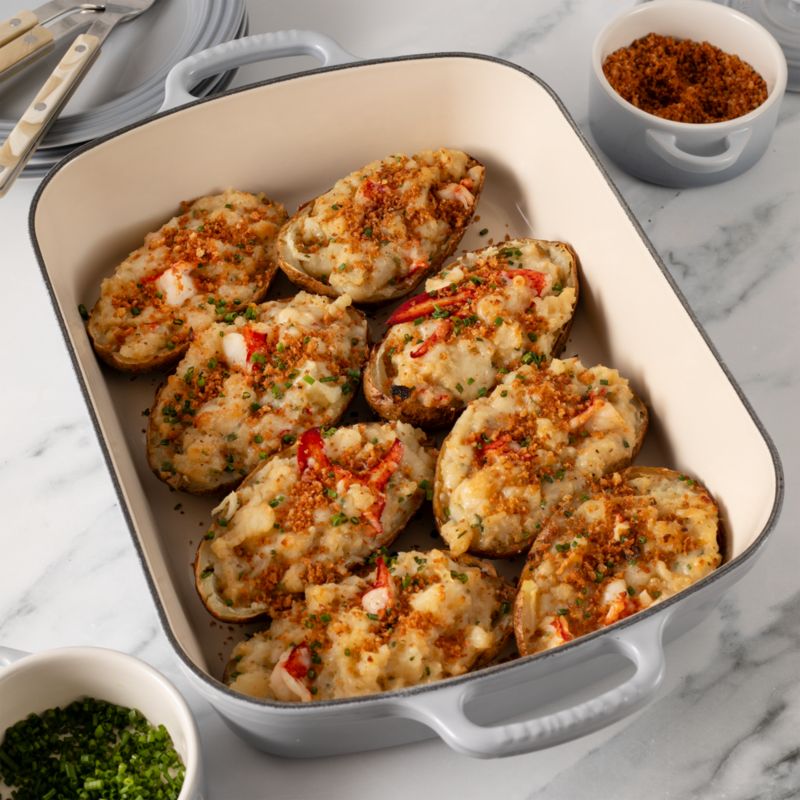 Le Creuset ® Signature 5.25-Qt. Chateau Enameled Cast Iron Rectangular Roaster - image 2 of 7