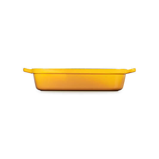 Le Creuset ® Signature 5.25-Qt. Nectar Enameled Cast Iron Rectangular Roaster
