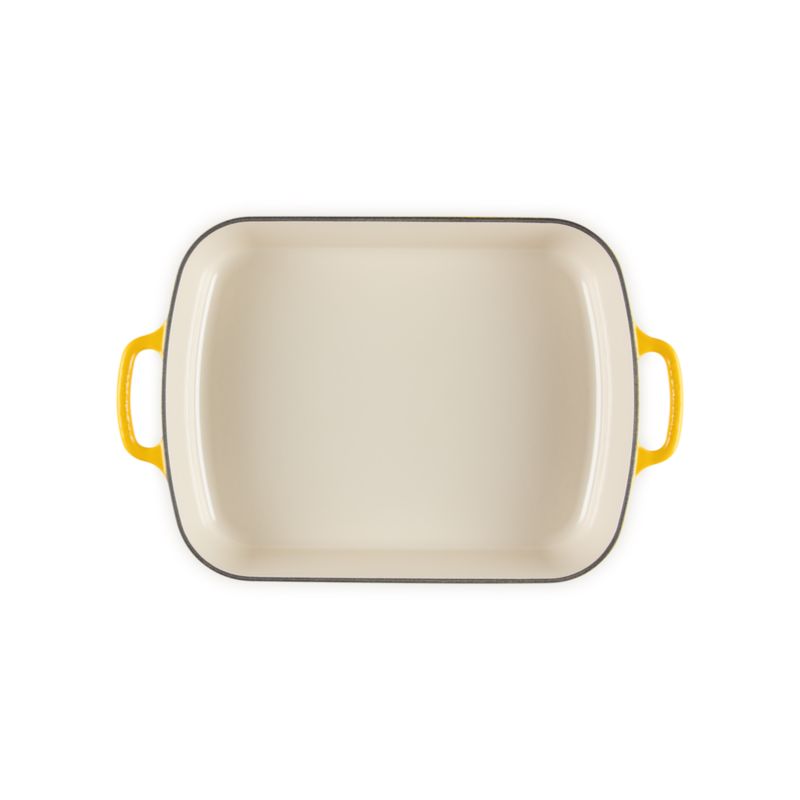 Le Creuset ® Signature 5.25-Qt. Nectar Enameled Cast Iron Rectangular Roaster - image 2 of 6