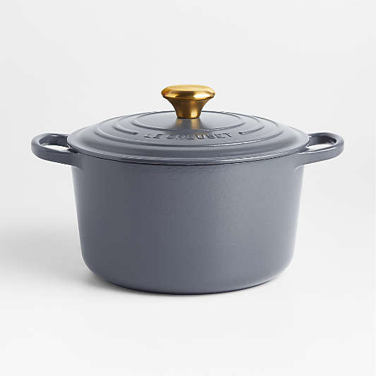 Le Creuset ® Deep 5.25-Qt. Graphite Grey Enameled Cast Iron Dutch Oven