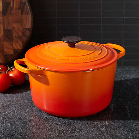 Le Creuset ® Signature Flame 5.25-Qt. Deep Round Dutch Oven