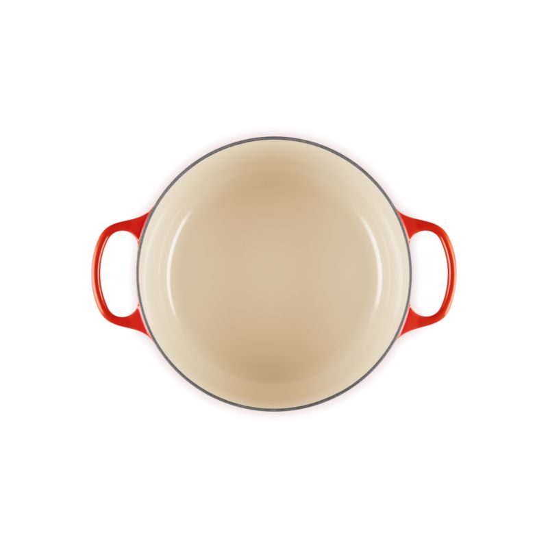 Le Creuset ® Signature 5.5-Qt. Cerise Enameled Cast Iron Dutch Oven - image 7 of 14