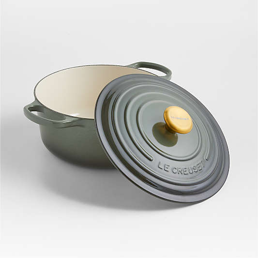 Le Creuset ® 5.5-Qt. Thyme Round Dutch Oven