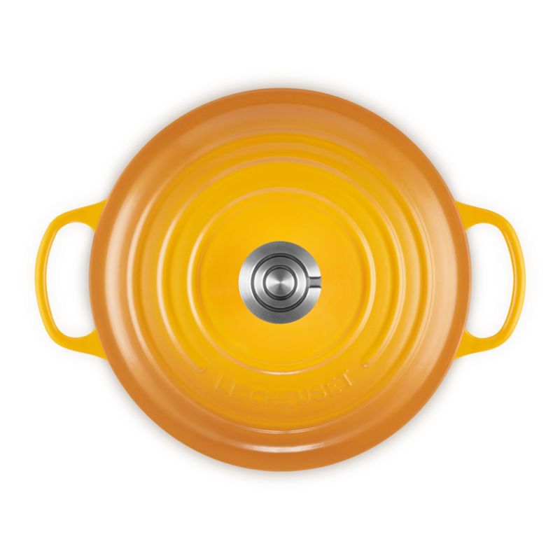 Le Creuset ® Signature 5.5-Qt. Nectar Enameled Cast Iron Round Dutch Oven - image 6 of 11