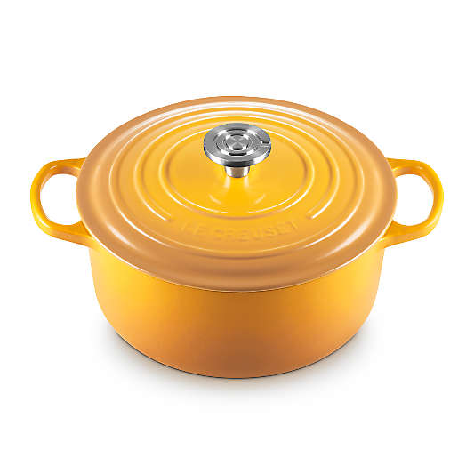 Le Creuset ® Signature 5.5-Qt. Nectar Enameled Cast Iron Round Dutch Oven