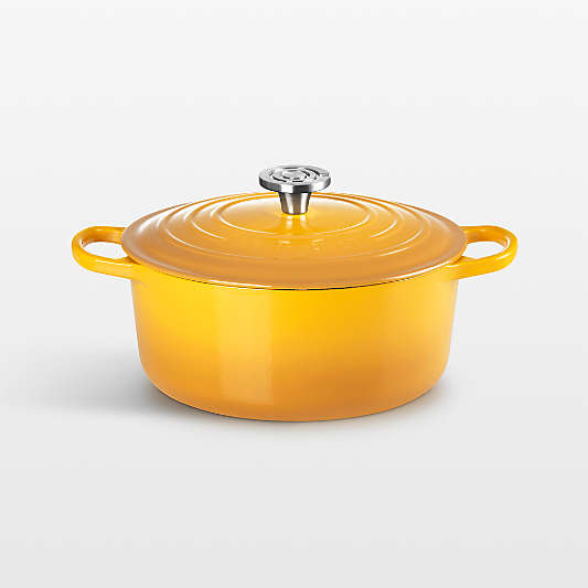 Le Creuset ® Signature 5.5-Qt. Nectar Enameled Cast Iron Round Dutch Oven