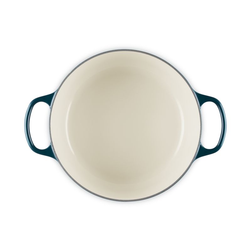 Le Creuset ® Signature 5.5-Qt. Nuit Enameled Cast Iron Round Dutch Oven - image 6 of 11