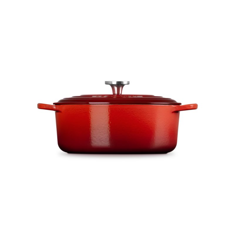 Le Creuset ® Signature 5-Qt. Cerise Enameled Cast Iron Oval Dutch Oven - image 5 of 9