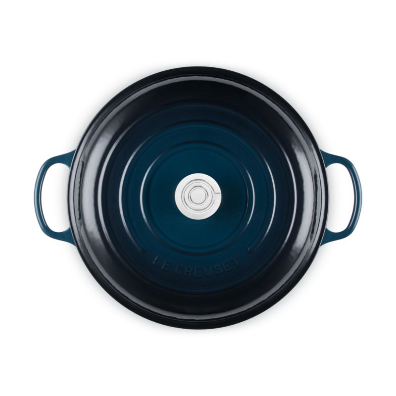 Le Creuset ® Signature 5-Qt. Nuit Enameled Cast Iron Braiser - image 4 of 10