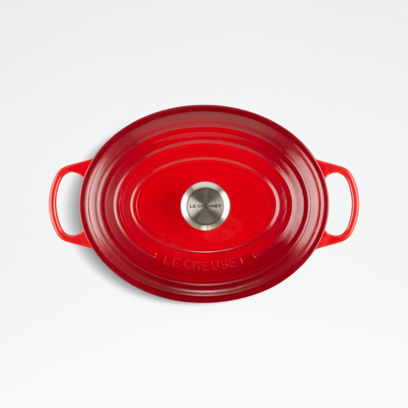 Le Creuset ® Signature 5-Qt. Cerise Enameled Cast Iron Oval Dutch Oven - image 2 of 7