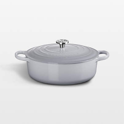 Le Creuset ® Signature 6.2L/6.5-Qt Chateau Enameled Cast Iron Shallow Round Dutch Oven