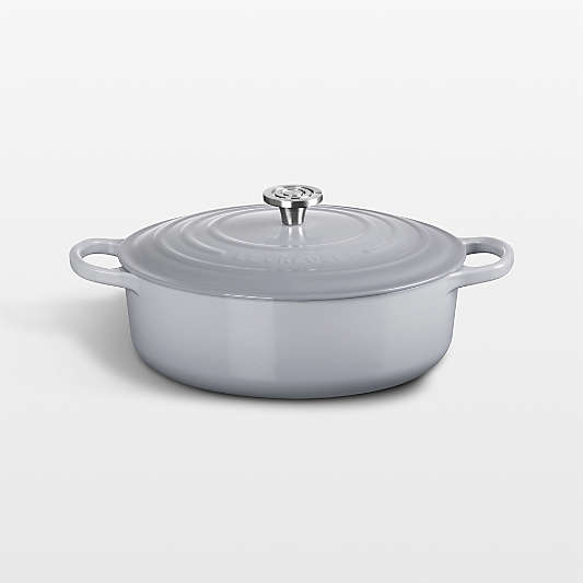 Le Creuset ® Signature 6.2L/6.5-Qt Chateau Enameled Cast Iron Shallow Round Dutch Oven