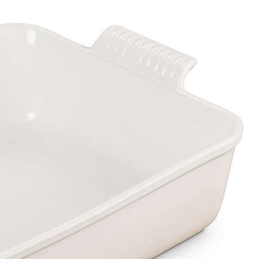Le Creuset ® Heritage 6.3L Meringue Deep Rectangular Lasagna Dish
