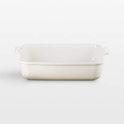 Le Creuset ® Heritage 6.3L Meringue Deep Rectangular Lasagna Dish