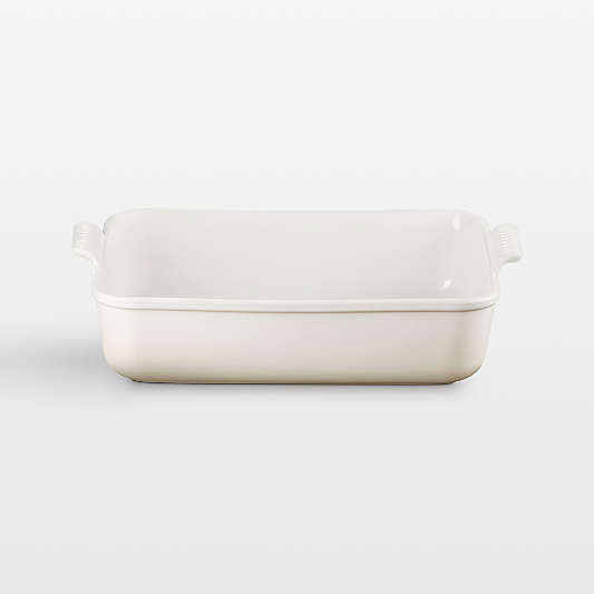 Le Creuset ® Heritage 6.3L Meringue Deep Rectangular Lasagna Dish