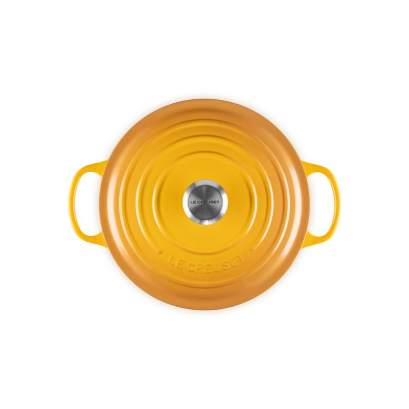 Le Creuset ® Signature 6.5-Qt. Nectar Enameled Cast Iron Deep Round Dutch Oven - image 2 of 7