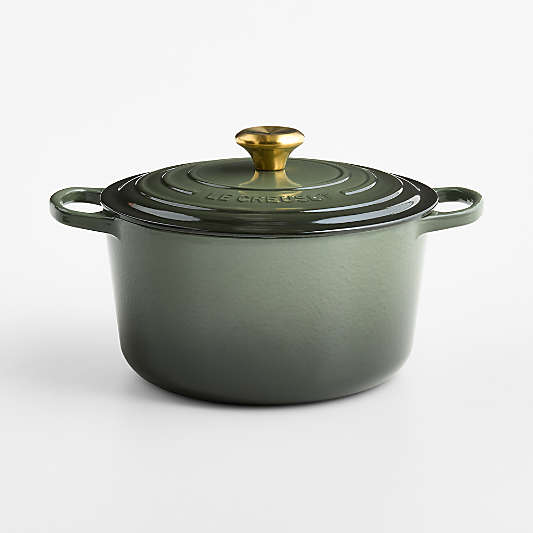Le Creuset ® Signature 6.5-Qt. Thyme Enameled Cast Iron Deep Round Dutch Oven