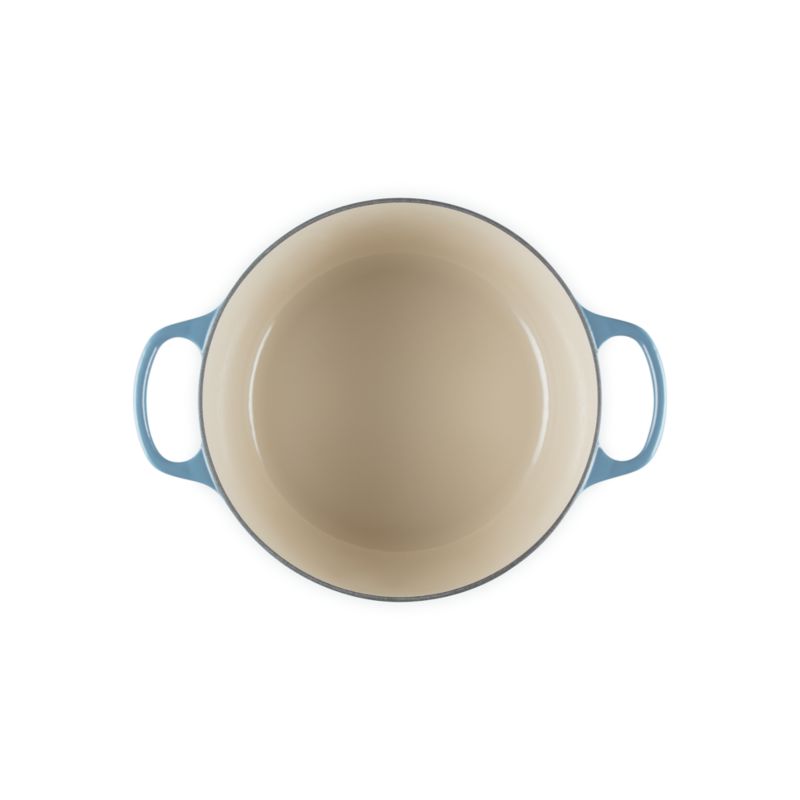 Le Creuset Signature ® 6.5-Qt. Chambray Enameled Cast Iron Deep Round Oven - image 6 of 7