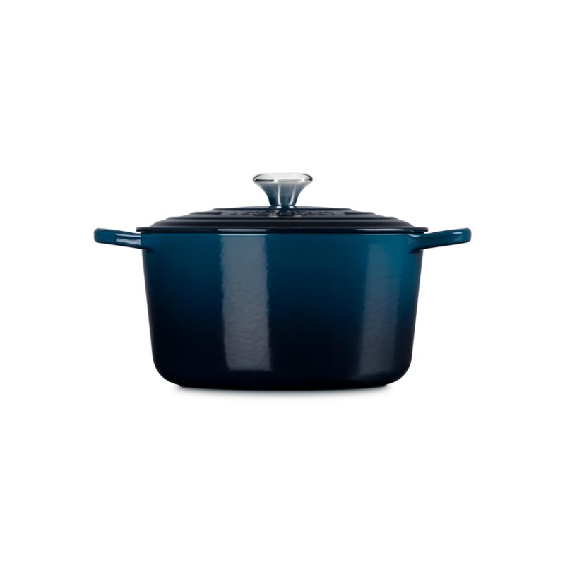 Le Creuset ® Signature 6.5-Qt. Nuit Enameled Cast Iron Deep Round Dutch Oven - image 6 of 8