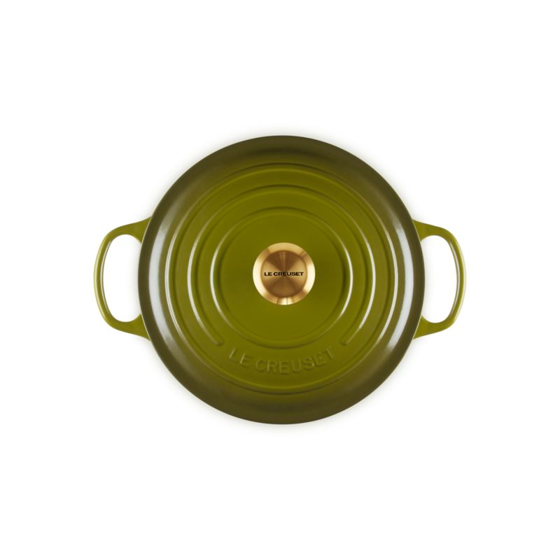 Le Creuset ® Signature 6.5-Qt. Olive Enameled Cast Iron Deep Round Dutch Oven - image 3 of 6