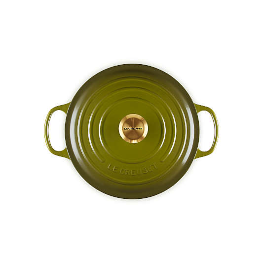 Le Creuset ® Signature 6.5-Qt. Olive Enameled Cast Iron Deep Round Dutch Oven