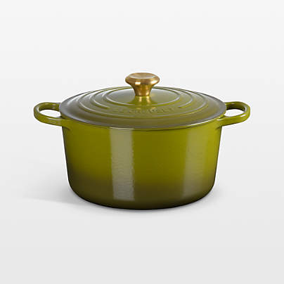 Le Creuset ® Signature 6.5-Qt. Olive Enameled Cast Iron Deep Round Dutch Oven