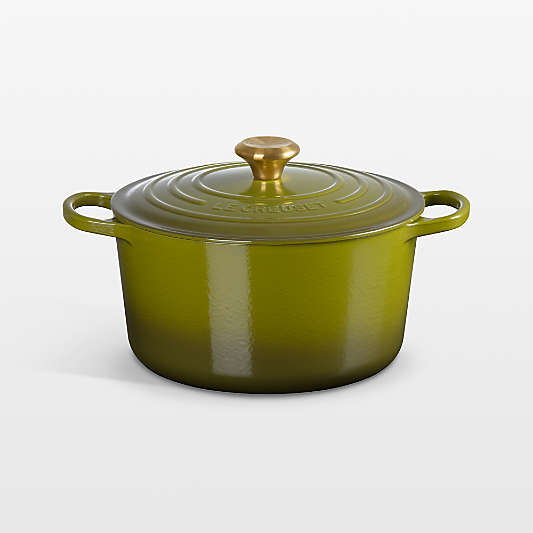 Le Creuset ® Signature 6.5-Qt. Olive Enameled Cast Iron Deep Round Dutch Oven