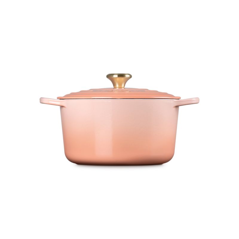 Le Creuset ® Signature 6.5-Qt. Peche Enameled Cast Iron Deep Round Dutch Oven - image 3 of 6