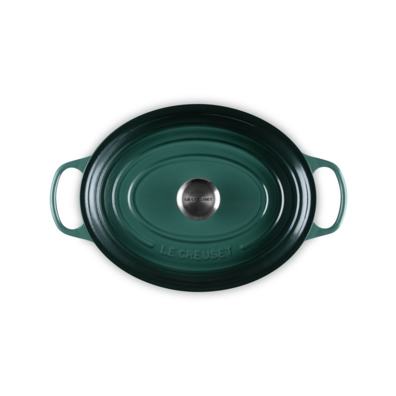 Le Creuset ® Signature 6.75-Qt. Artichaut Enameled Cast Iron Oval Dutch Oven - image 1 of 9
