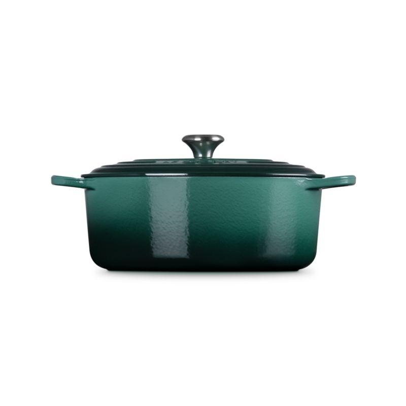 Le Creuset ® Signature 6.75-Qt. Artichaut Enameled Cast Iron Oval Dutch Oven - image 2 of 9