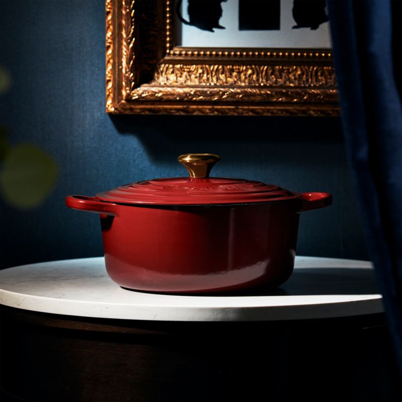 Le Creuset ® Classic -Liter/-Quart Rhône Enameled Cast Iron Dutch Oven