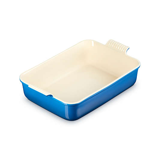 Le Creuset ® Heritage 6.75-Qt. Marseille Deep Rectangular Lasagna Dish