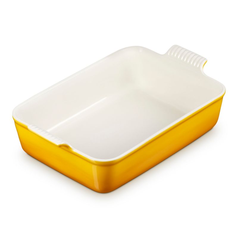 Le Creuset ® Heritage 6.75-Qt. Nectar Deep Rectangular Lasagna Dish - image 2 of 8