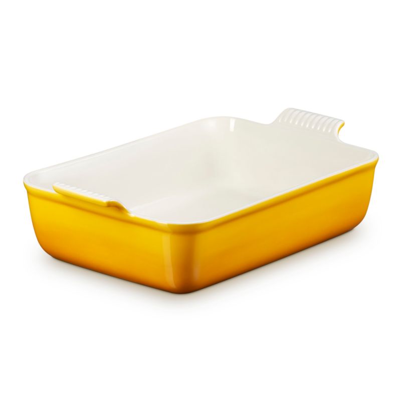 Le Creuset ® Heritage 6.75-Qt. Nectar Deep Rectangular Lasagna Dish - image 3 of 8
