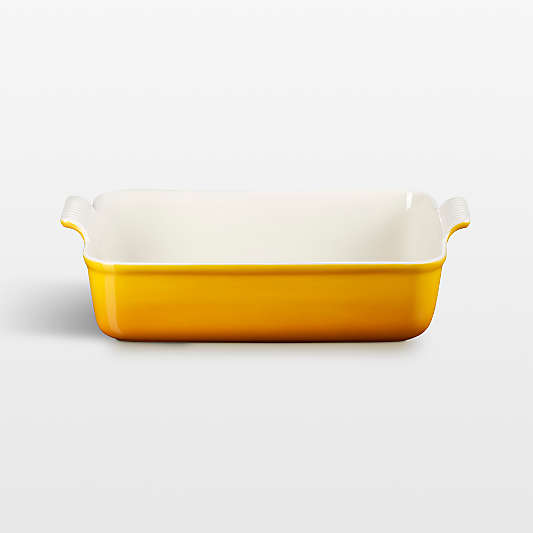 Le Creuset ® Heritage 6.75-Qt. Nectar Deep Rectangular Lasagna Dish