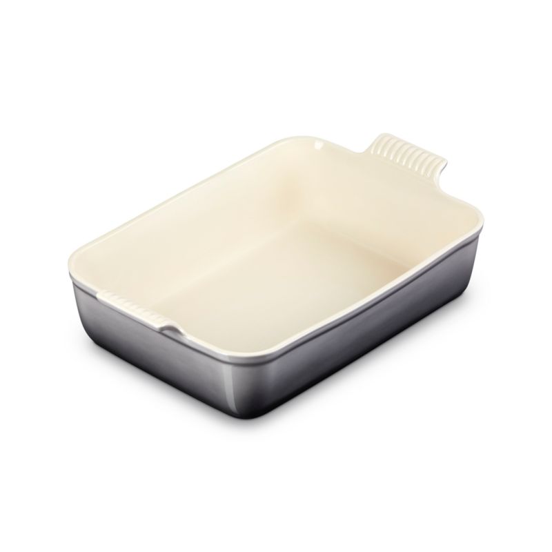 Le Creuset ® Heritage 6.75-Qt. Oyster Deep Rectangular Lasagna Dish - image 3 of 5