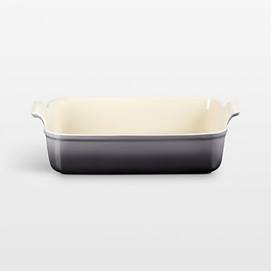 View Le Creuset ® Heritage 6.75-Qt. Oyster Deep Rectangular Lasagna Dish details