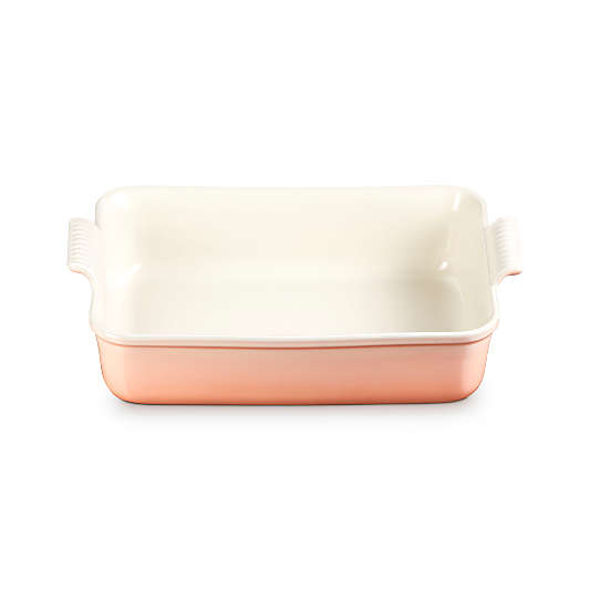 Le Creuset ® Heritage 6.75-Qt. Peche Deep Rectangular Lasagna Dish