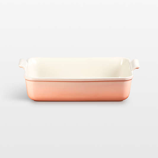 Le Creuset ® Heritage 6.75-Qt. Peche Deep Rectangular Lasagna Dish